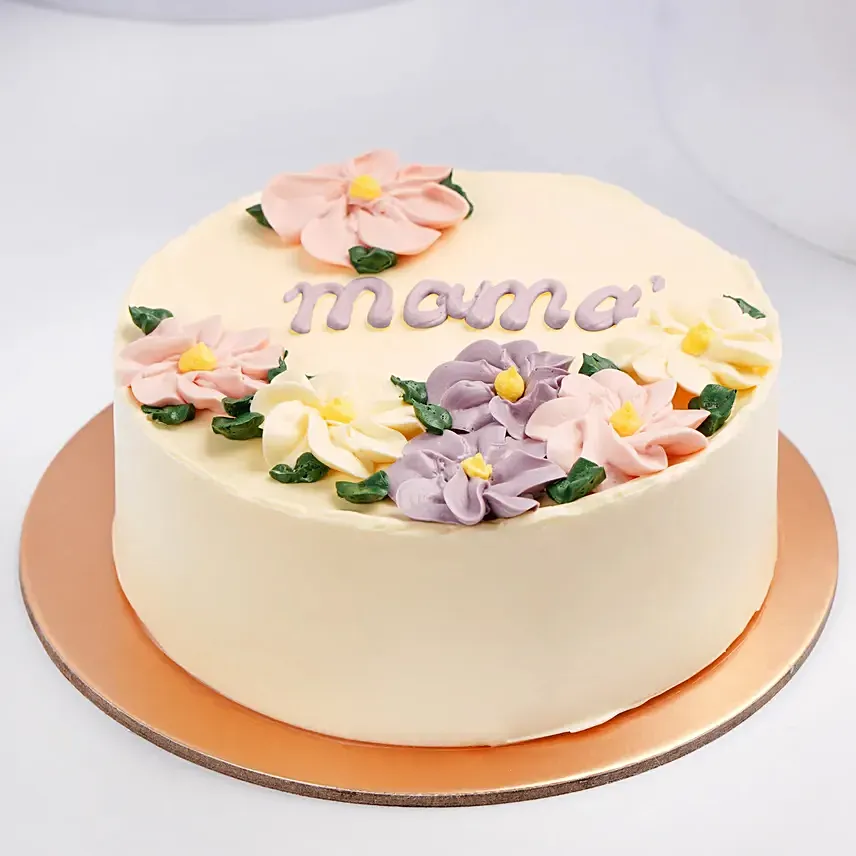 Mama Floral Chocolate Cake: Send Cakes to Oman