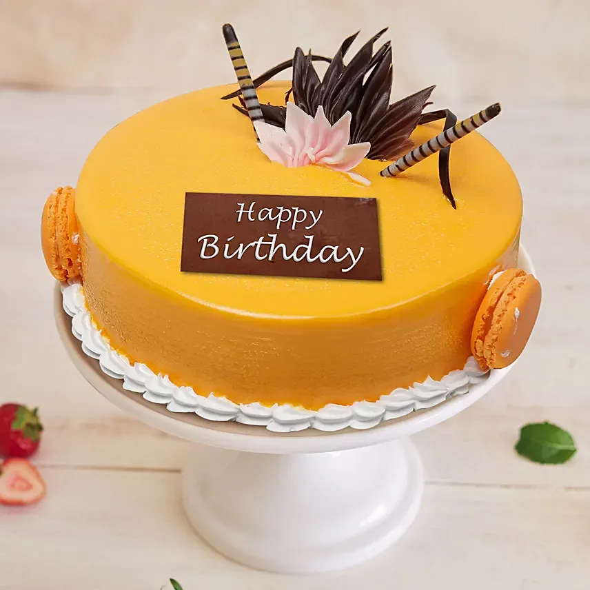 Mango Birthday Surprise Cake: Send Birthday Cakes To Qatar