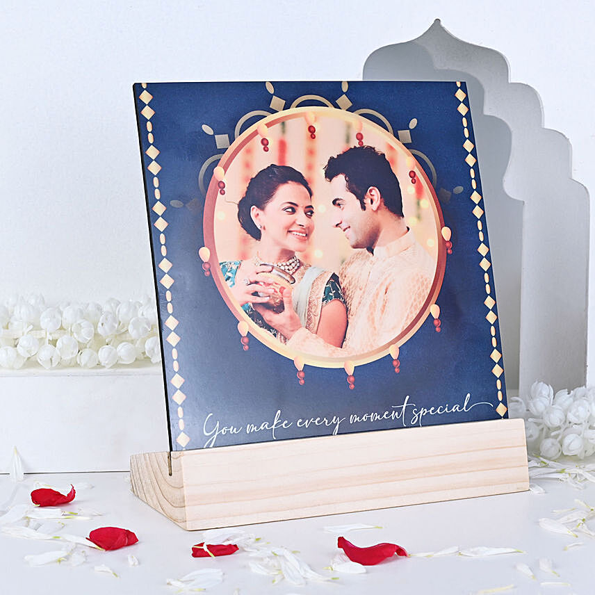 Personalised Love Photo Stand: 