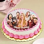 Delicious Birthday Photo Cake
