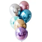 Multicolor Chrome Balloons