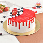 Red Velvet & Cheese Cream Ice Cream Cake 12 Portion