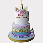 Unicorn Themed Cake