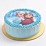 Elsa and Anna Cake