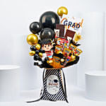 Graduation Congrats For Boys With Chocolates And Balloons