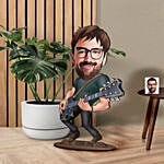 Personalized Caricature Gift for Guitarist