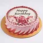 Gladiolus Delight  Red Velvet Half Kg Cake