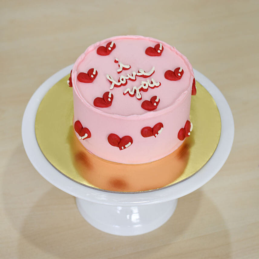 Red Velvet Mono Cake 4 Inches: 