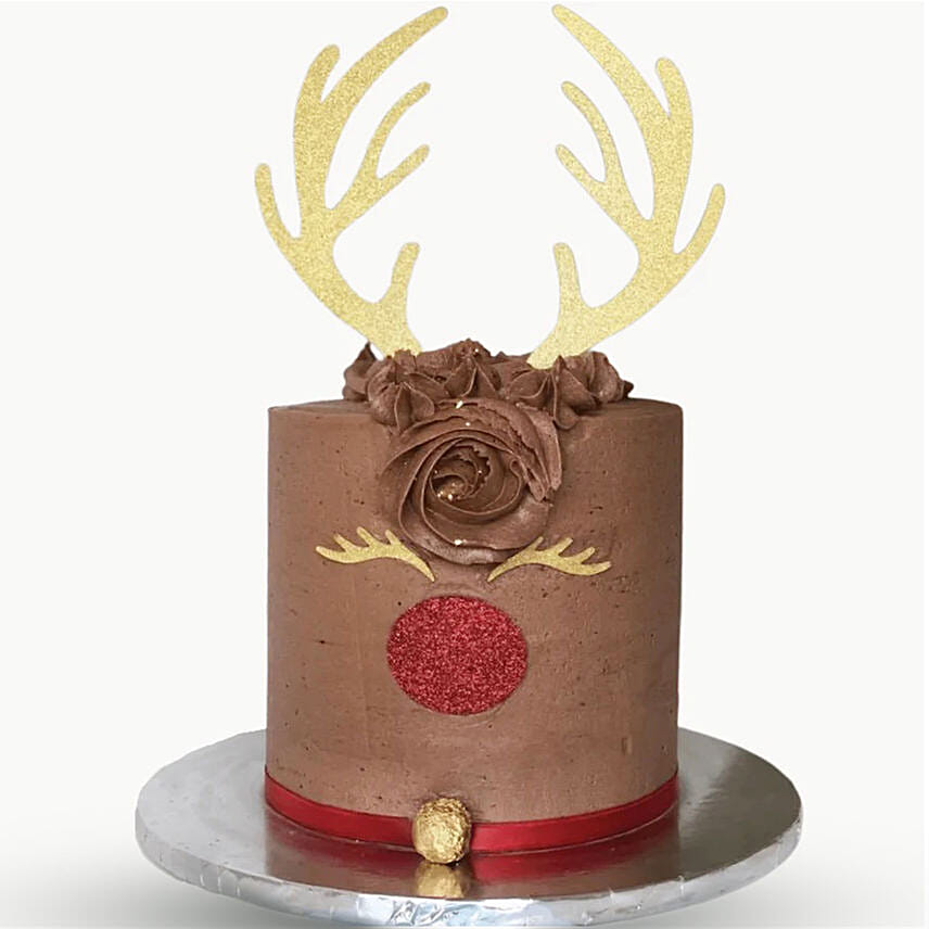 Rudolph Cake: Gift Delivery UK