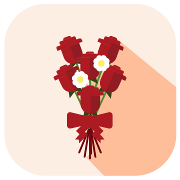 Valentie's Day Flowers