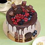 Candy Topped Choco Cake 1.5 Kg