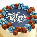 Happy Fathers Day Red Velvet Cake