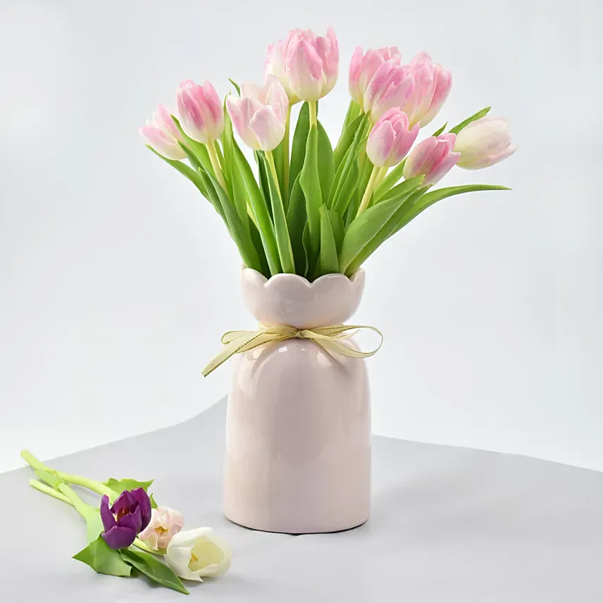 Tulips Breeze Arrangement