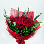 50 Red Roses Beauty