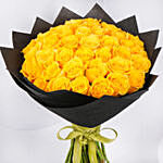 Sunny Graduation Roses Bouquet