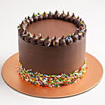 Choco Vanilla Rainbow Cake 4 Portion