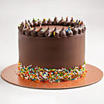 Choco Vanilla Rainbow Cake 4 Portion