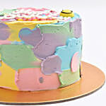 Colorful Birthday Cake 4 Portion