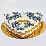 Heart To Heart Blueberry Cake 4 Portion