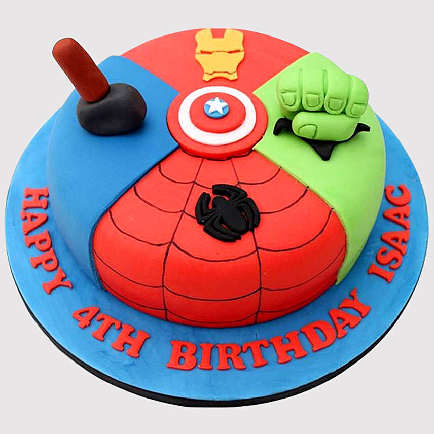 Online Avengers Cake, Avengers Birthday Cake - fnp.ae