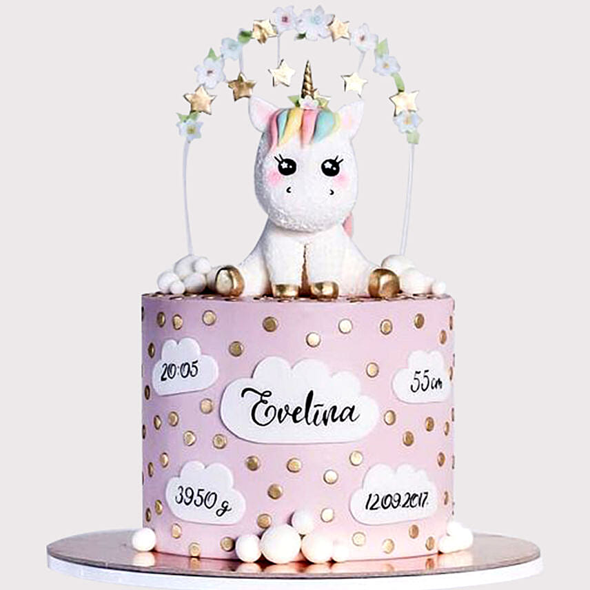 World Of Unicorn Vanilla Cake