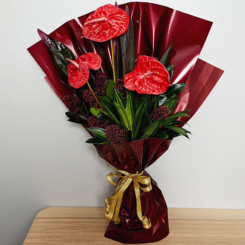 Beautiful Anthurium Bouquet