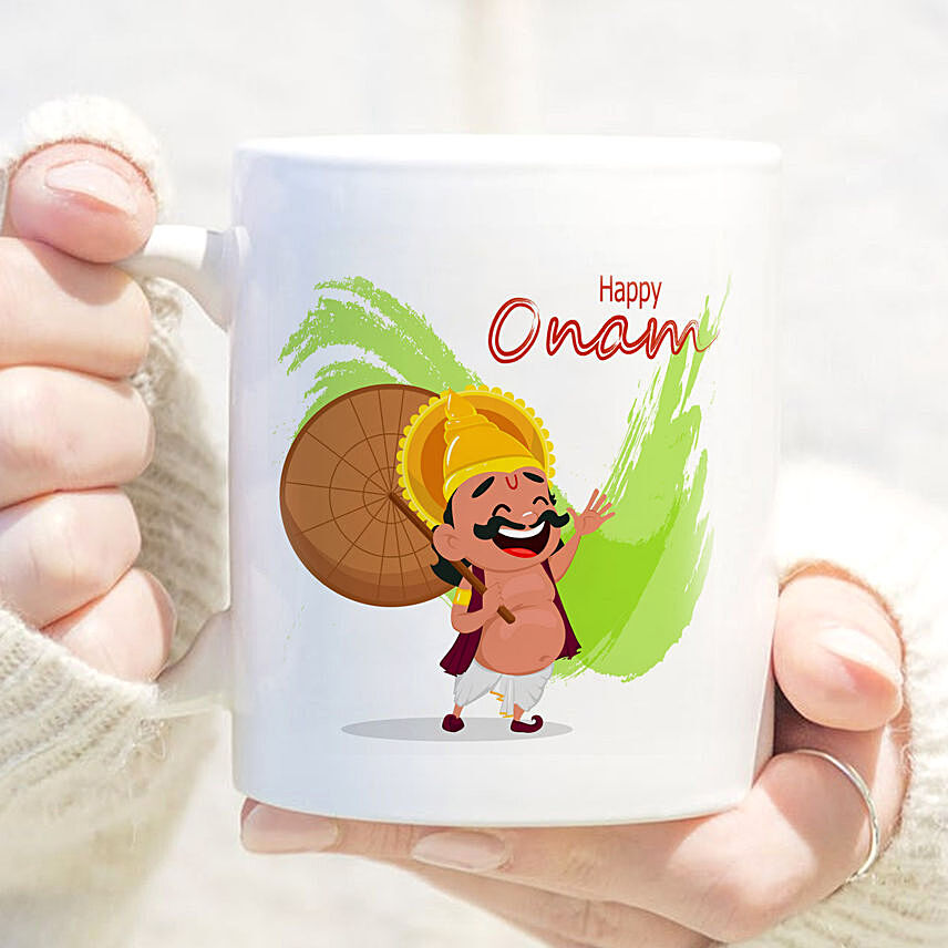 Happy Onam King Mahabali Printed Mug