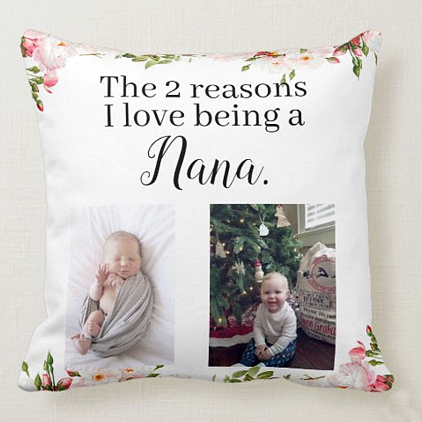 Love Being a Nana Personalised Cushion