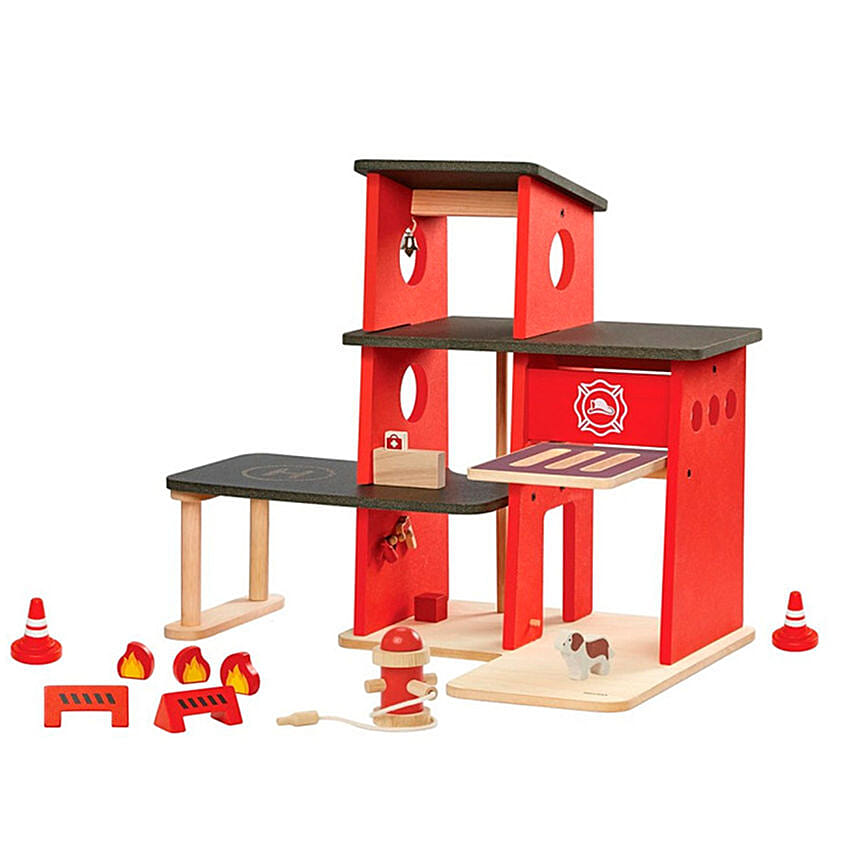 Wooden Fire Station