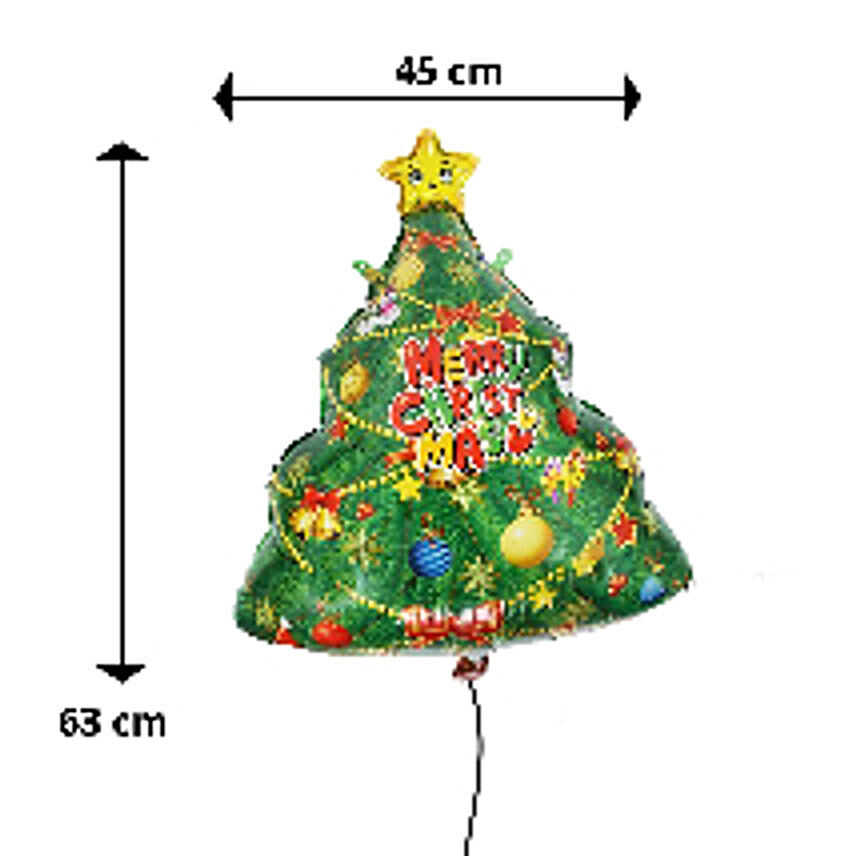 Christmas Tree Foil Balloon