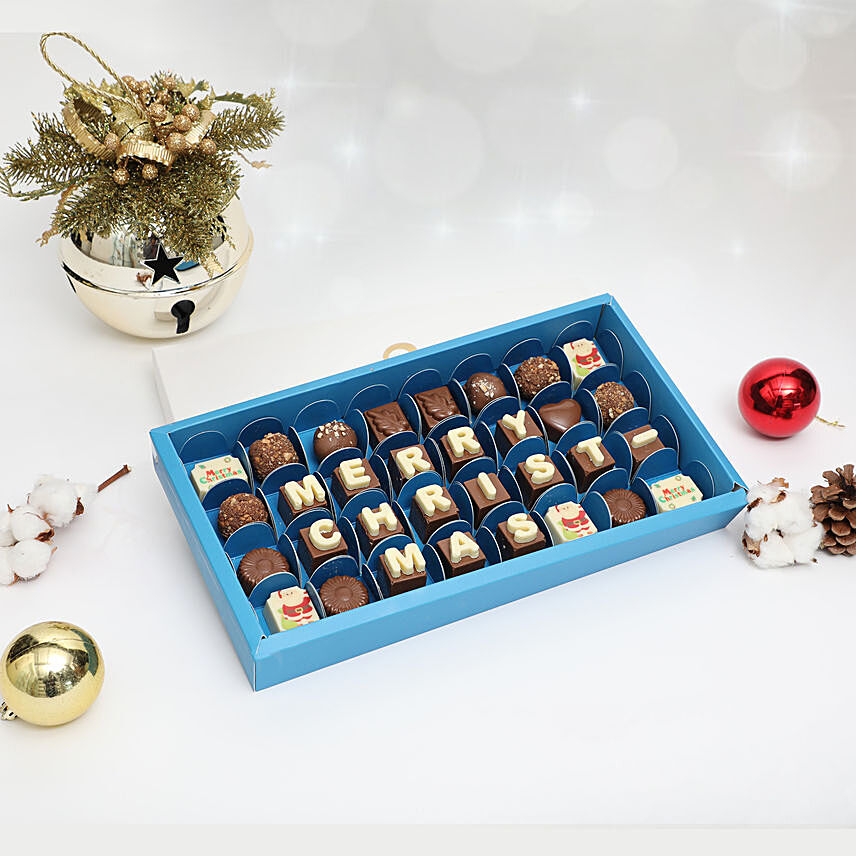 Merry Chirtsmas Large Chocolate Box