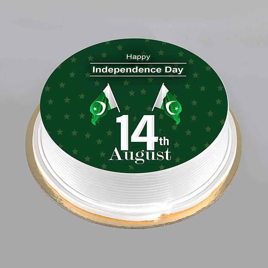 Pakistan Independence Day Chocolate cake