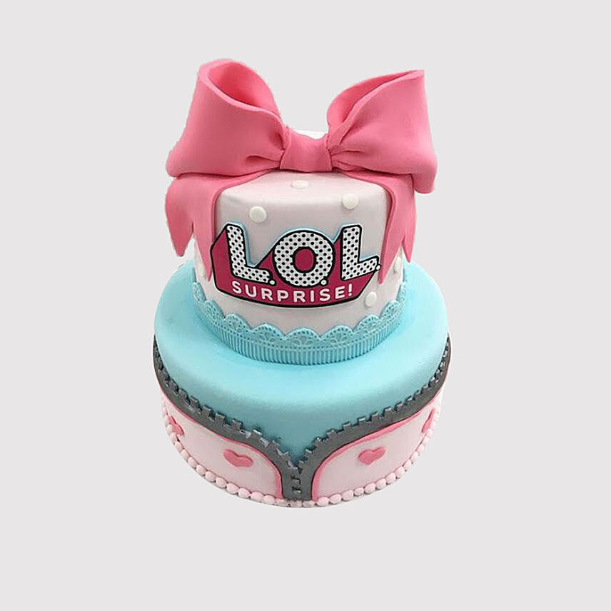 Pretty Lol Surprise Red Velvet Cake
