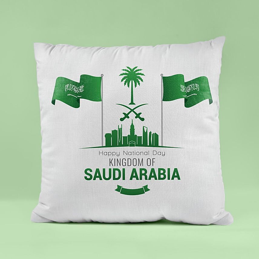 Happy National Day Personalised Cushion