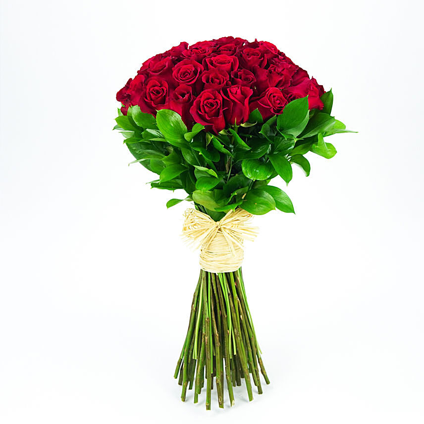 50 Red Roses Posy