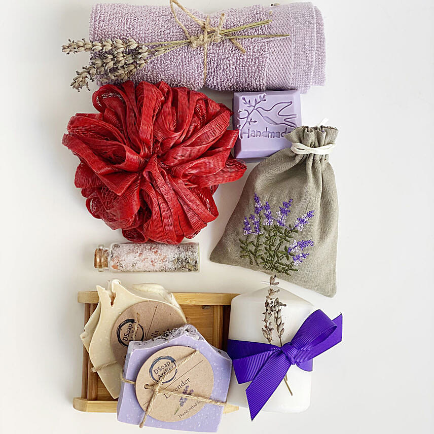 Online Lavender Box Gift Delivery in UAE - FNP