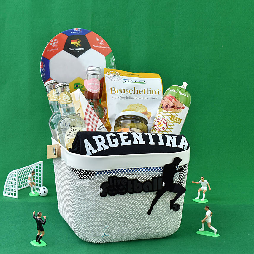 Football Time Hamper Argentina Tshirt XL