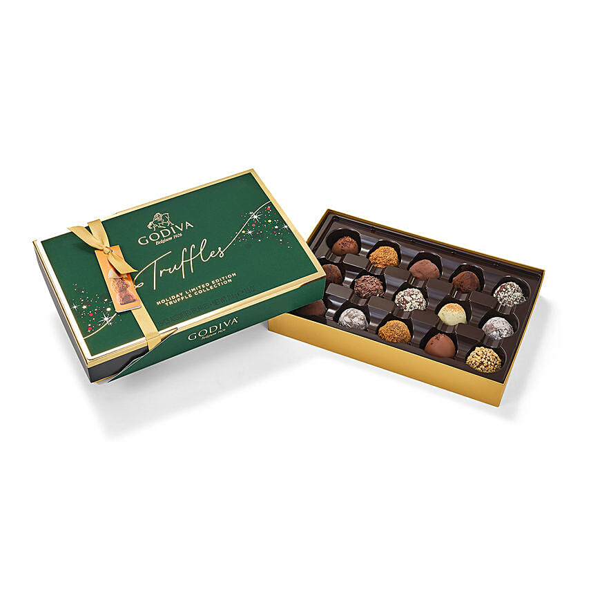 Holiday Signature Truffles 15 pc By Godiva