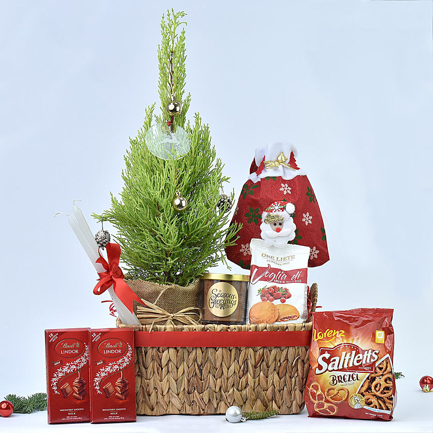 Christmas Red Basket