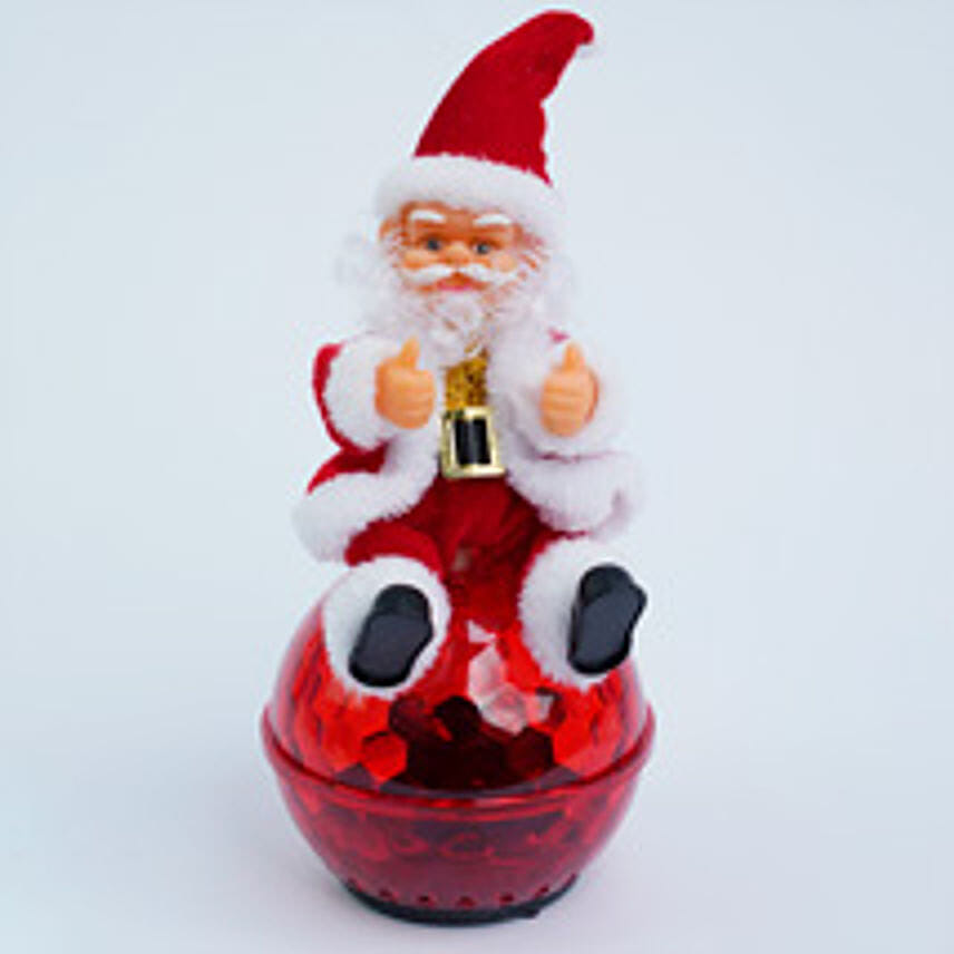 Christmas Santa Globe