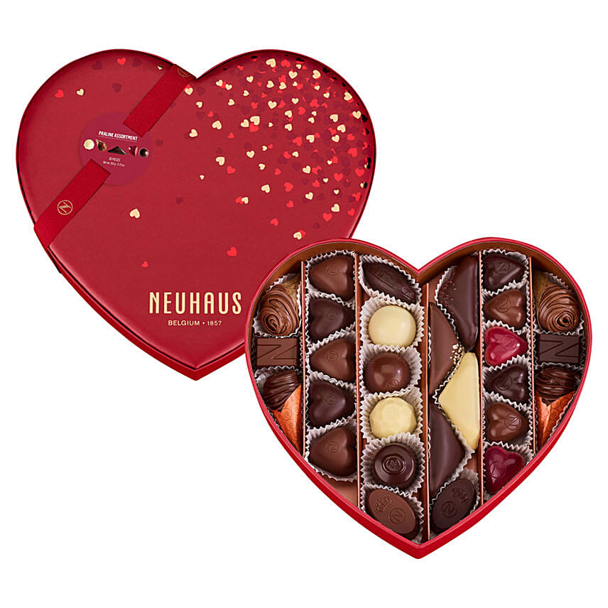 Valentine Medium Heart Box By Neuhaus