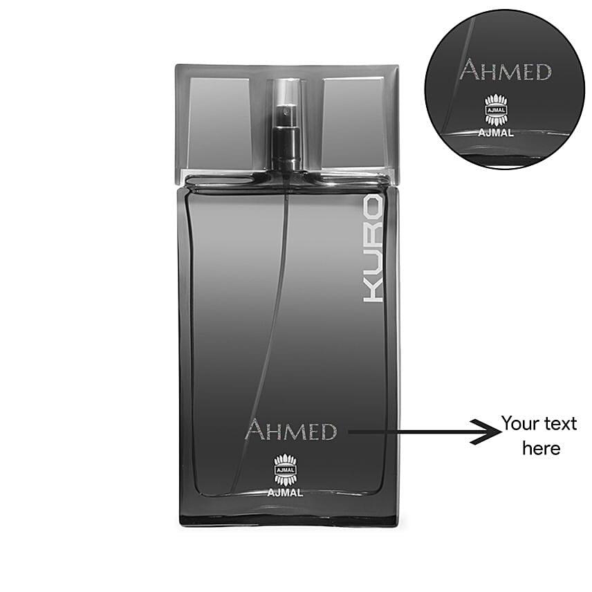 Kuro For Him Eau De Parfum 90Ml By Ajmal Perfume Personalised