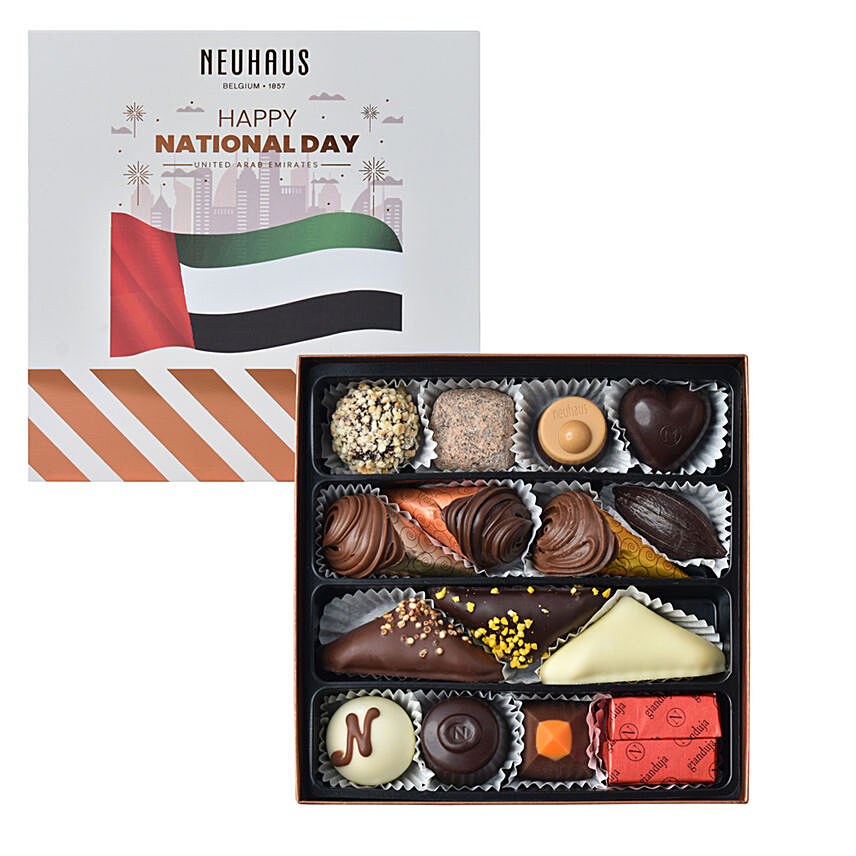 National Day Luxury Medium Gift Box By Neuhaus