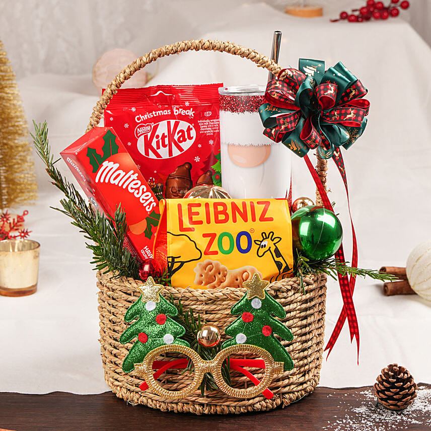 Secret Santa Basket For Kids