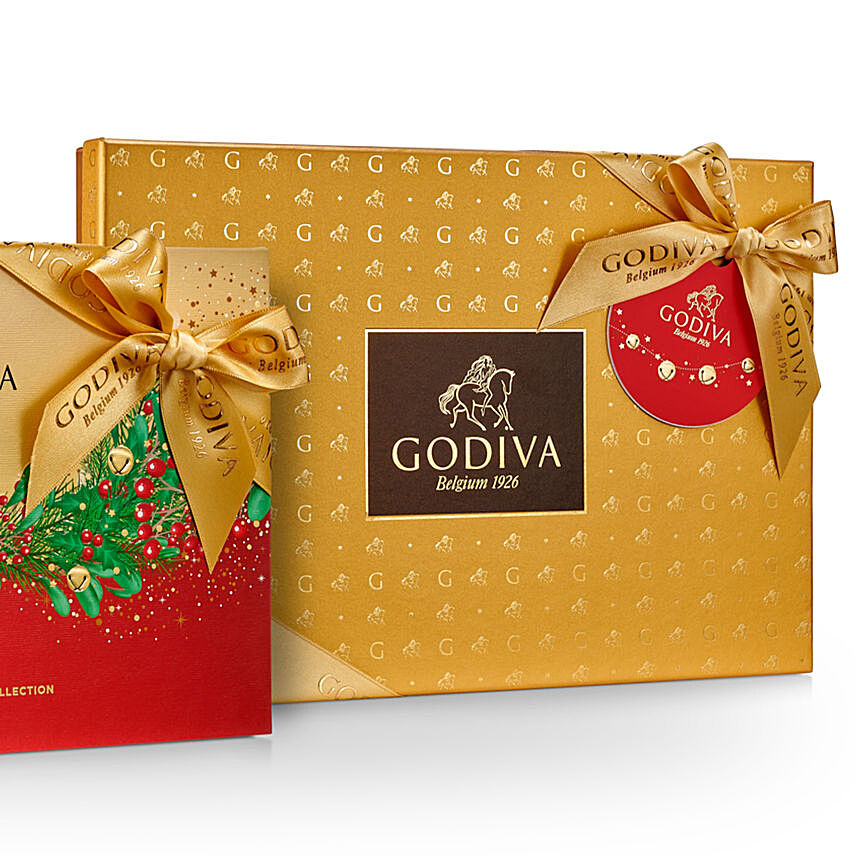 Online Godiva Holiday Bundle Gift Delivery in UAE FNP