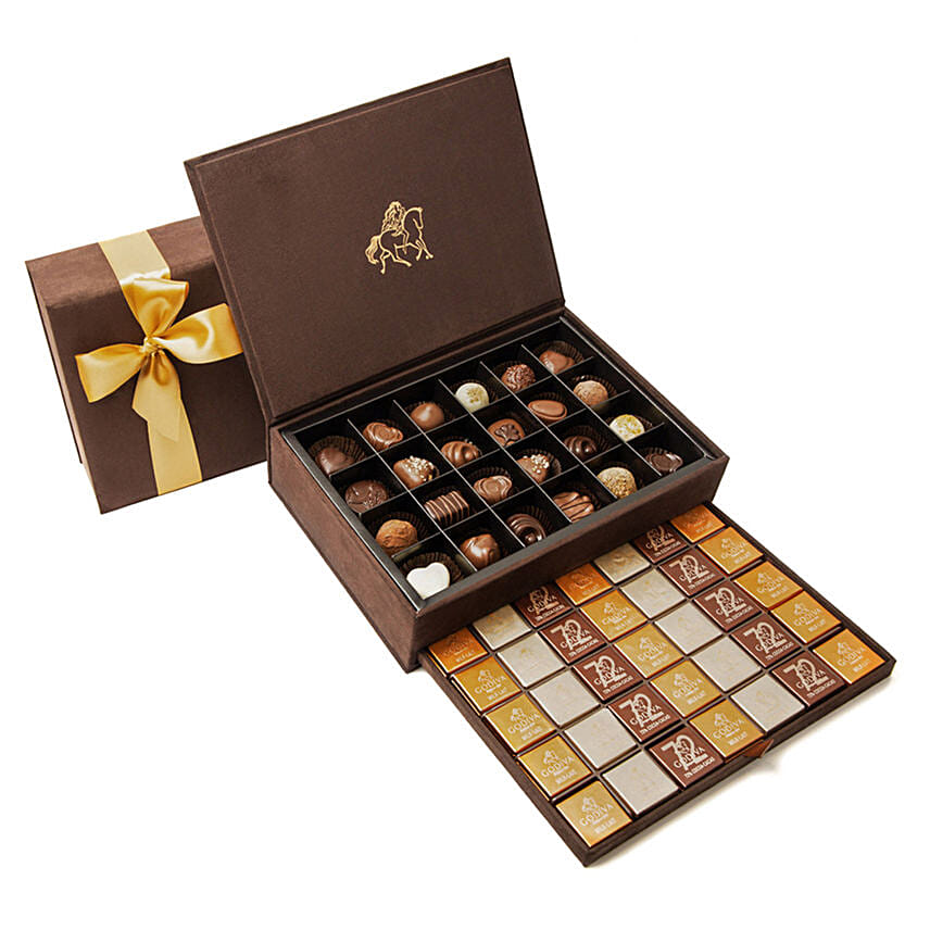 Online Godiva Royal Gift Box Large Brown Gift Delivery in UAE - FNP