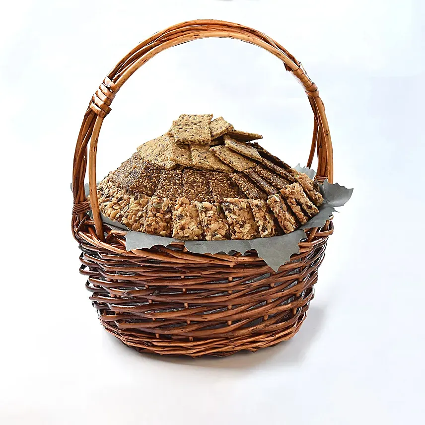 Granola Crackers Basket By Wafi