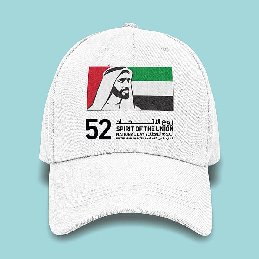 National Day Cap White