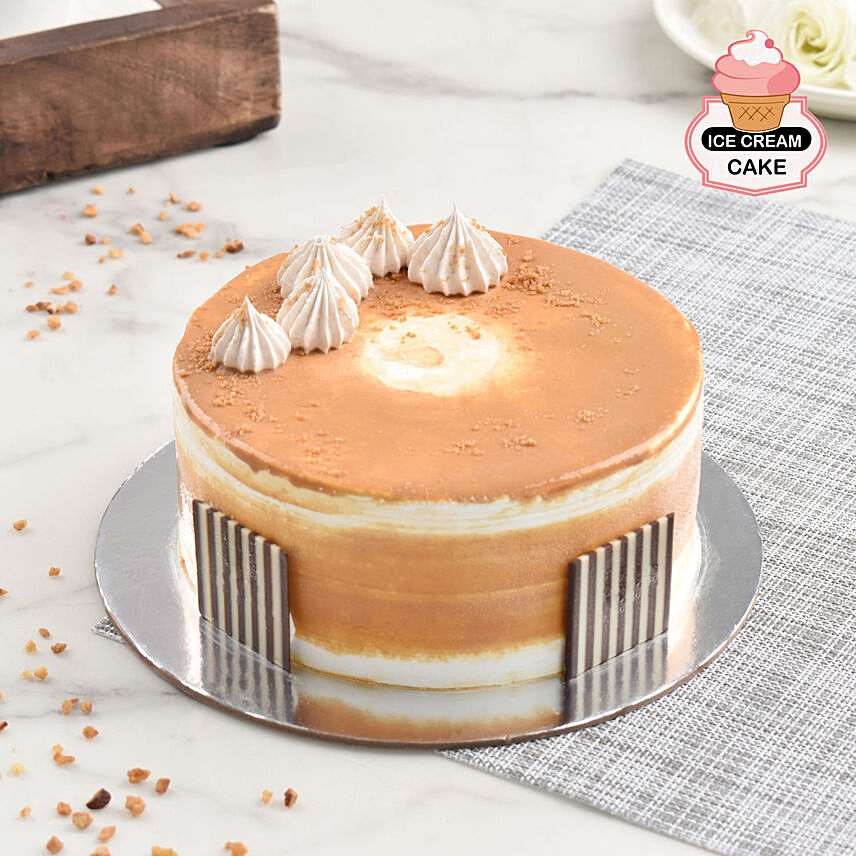 Salted Caramel Ice Cream Cake 6 Portion