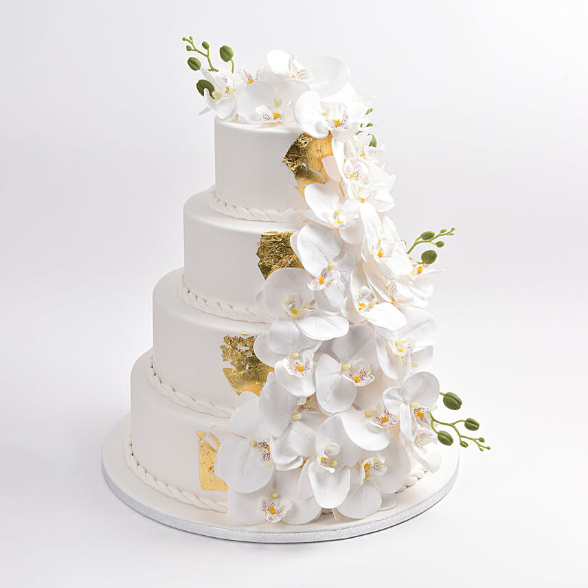 Blissful Wedding Vanilla Cake